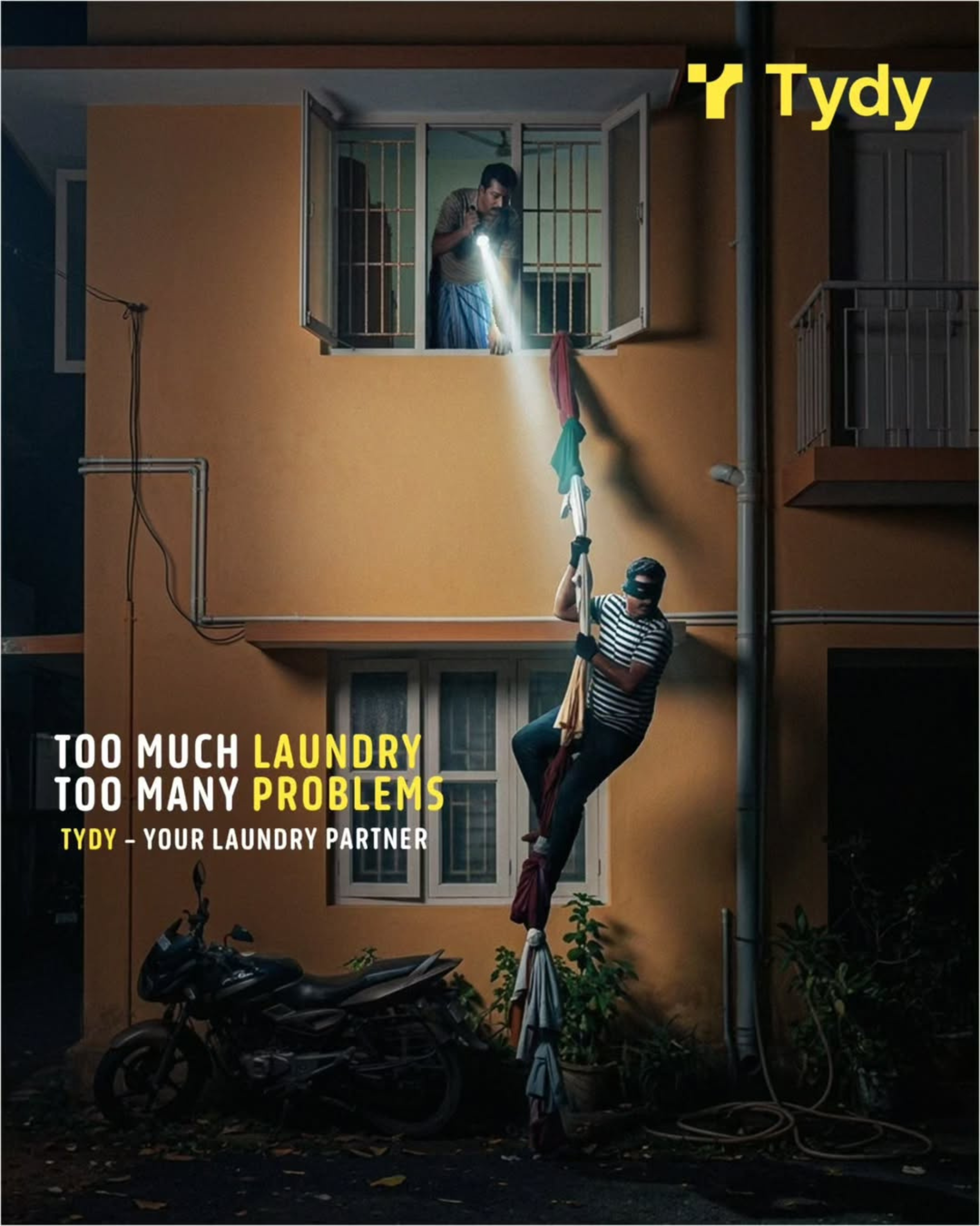 Tydy campaign, Too much laundry, too many problems